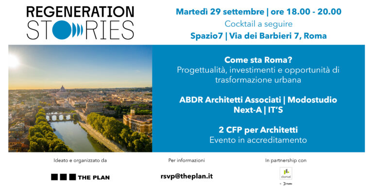 (RE)GENERATION STORIES – THE PLAN